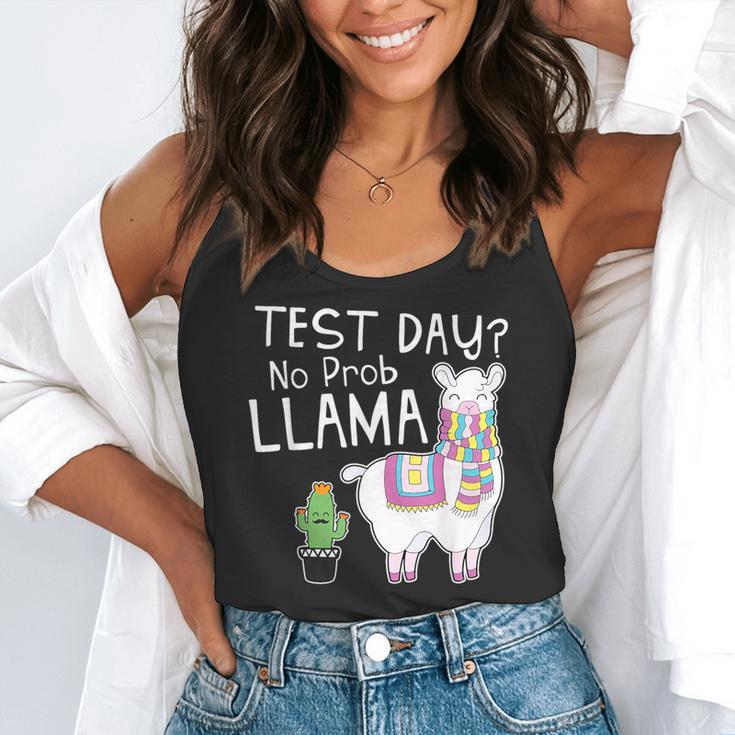 Teachers Testing Day Test Day No Prob Llama Teacher Flowy Tank, funny gift Teachers Testing Day Test Day No Prob Llama Teacher Flowy Tank, funny gift