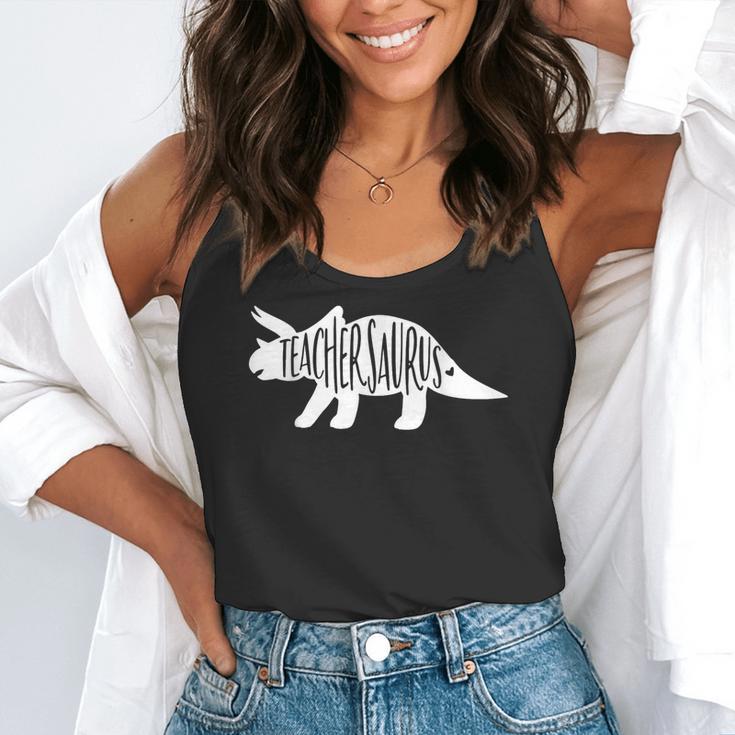 Teachersaurus Like A Normal Teacher Awesome Dinosaur Teacher Men Women Girls Kids Flowy Tank, funny gift Teachersaurus Like A Normal Teacher Awesome Dinosaur Teacher Men Women Girls Kids Flowy Tank, funny gift
