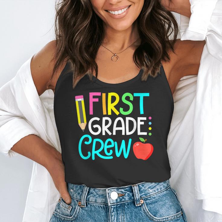 Team 1st Grade Crew Back To School 1st Grade Teacher Kids Flowy Tank, funny gift Team 1st Grade Crew Back To School 1st Grade Teacher Kids Flowy Tank, funny gift