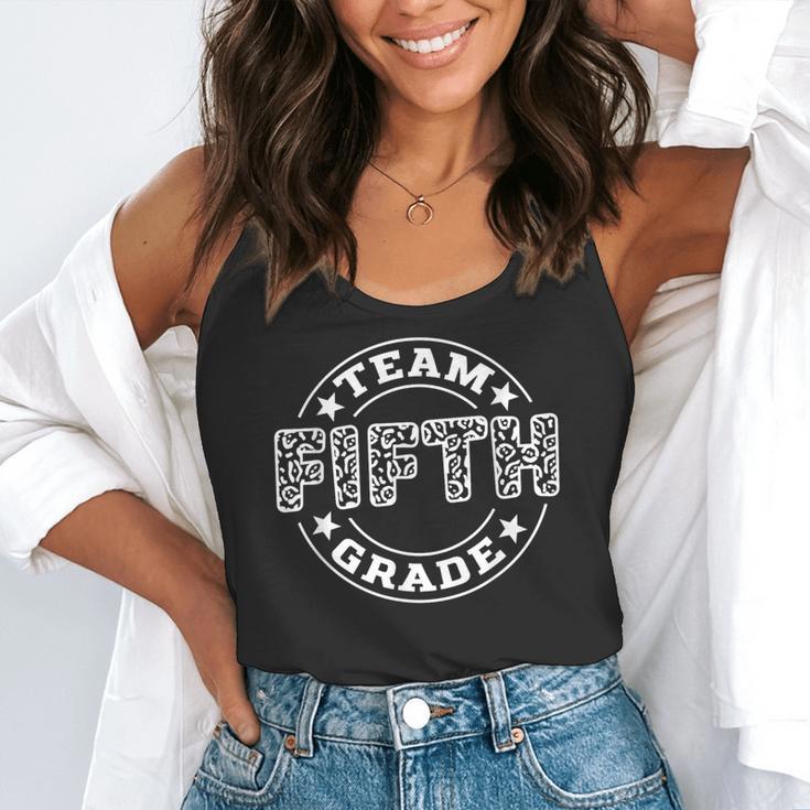 Team Fifth Grade Teacher Student Squad Team 5th Grade School Flowy Tank, funny gift Team Fifth Grade Teacher Student Squad Team 5th Grade School Flowy Tank, funny gift