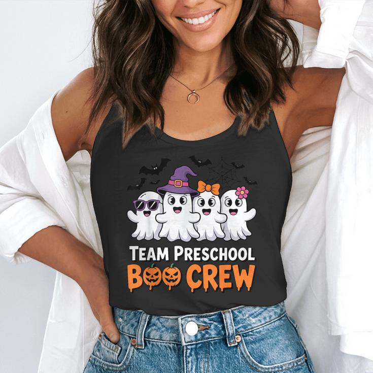 Team Preschool Boo Crew Halloween Teacher Student Costume Flowy Tank, funny gift