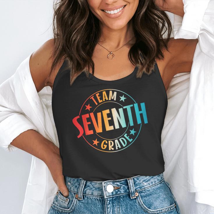 Team Seventh Grade Teacher Student Back To School 7th Grade Flowy Tank, funny gift Team Seventh Grade Teacher Student Back To School 7th Grade Flowy Tank, funny gift