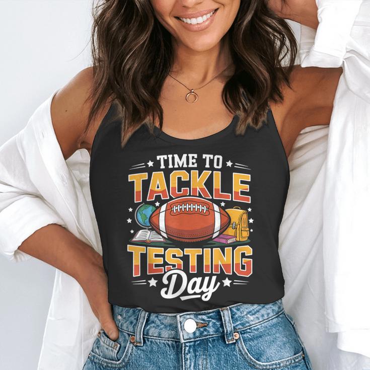 Test Day State Football Tackle Testing Day Sports Teacher Flowy Tank, funny gift Test Day State Football Tackle Testing Day Sports Teacher Flowy Tank, funny gift