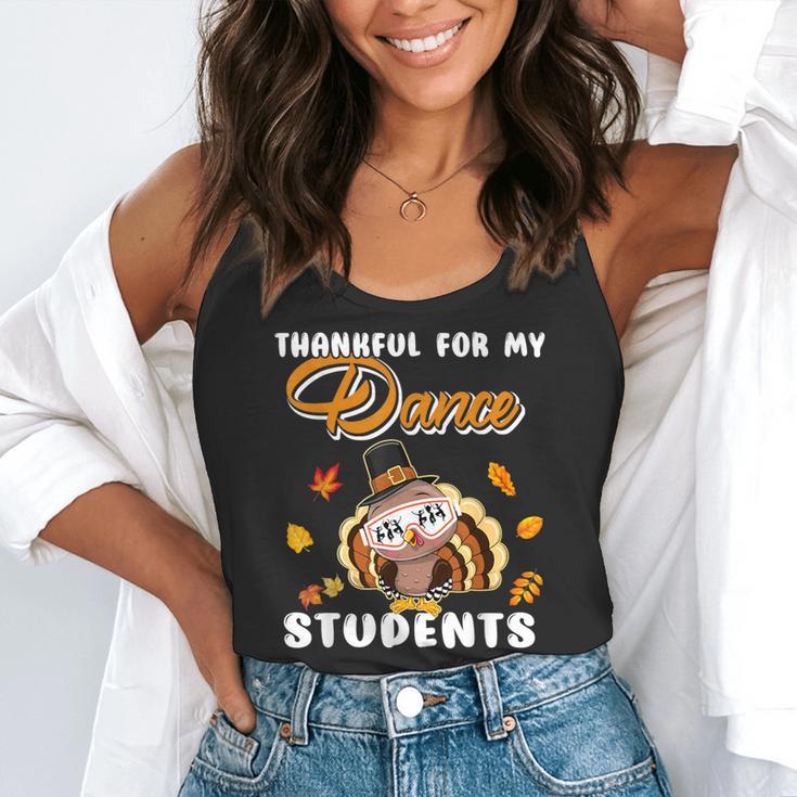 Thankful For My Dance Students Thanksgiving Turkey Teacher For Men Women Girls Kids Flowy Tank, funny gift Thankful For My Dance Students Thanksgiving Turkey Teacher For Men Women Girls Kids Flowy Tank, funny gift