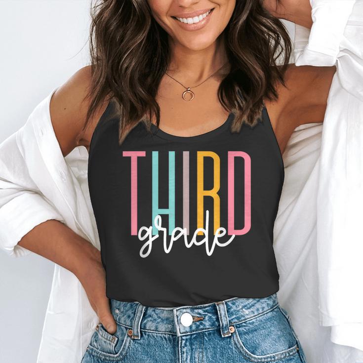 Third Grade Girls Boys Teacher Team 3rd Grade Squad Flowy Tank, funny gift Third Grade Girls Boys Teacher Team 3rd Grade Squad Flowy Tank, funny gift