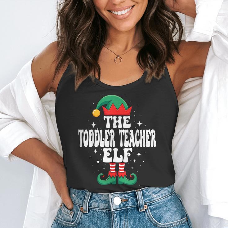 The Toddler Teacher Elf Christmas Matching Family Flowy Tank, funny gift The Toddler Teacher Elf Christmas Matching Family Flowy Tank, funny gift