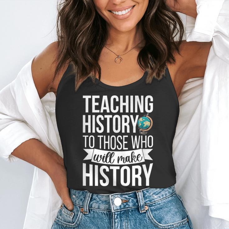 History Teacher Appreciation History Teaching Flowy Tank, funny gift History Teacher Appreciation History Teaching Flowy Tank, funny gift