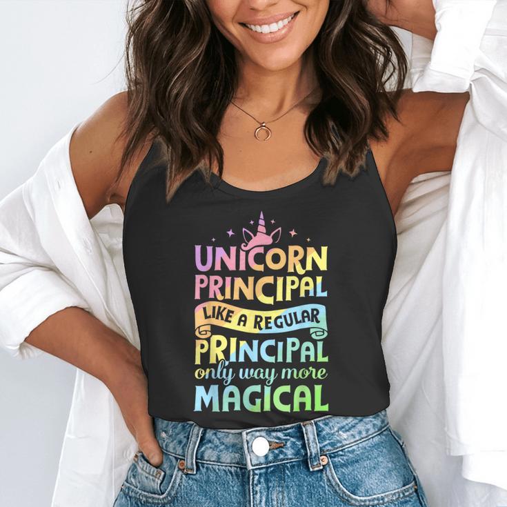 Unicorn Principal Back To School Teacher Appreciation Flowy Tank, funny gift Unicorn Principal Back To School Teacher Appreciation Flowy Tank, funny gift
