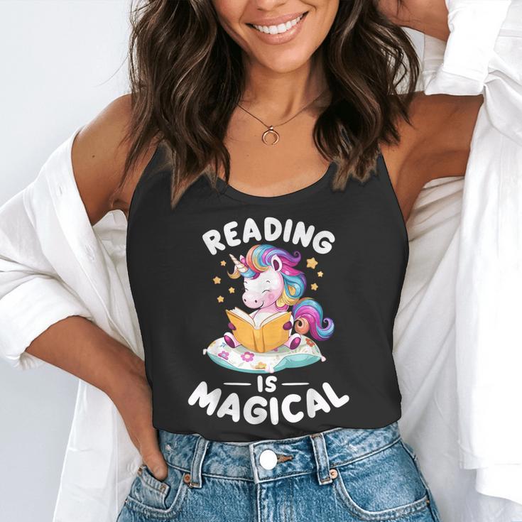 Unicorn Teacher Reading Is Magical Book Flowy Tank, funny gift Unicorn Teacher Reading Is Magical Book Flowy Tank, funny gift