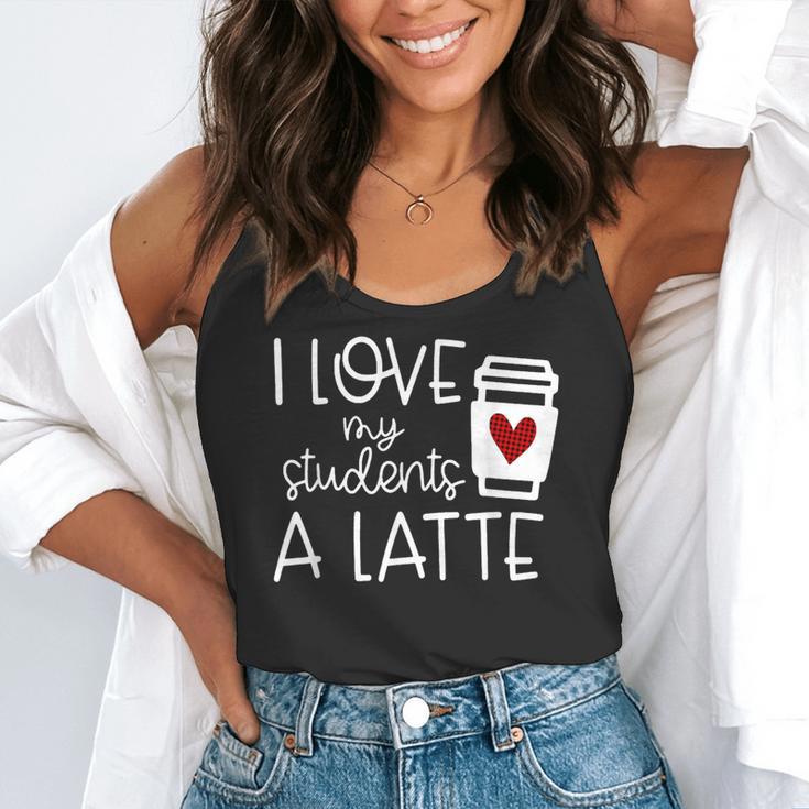 Valentines Day Teacher Tee I Love My Students A Latte Flowy Tank, funny gift Valentines Day Teacher Tee I Love My Students A Latte Flowy Tank, funny gift