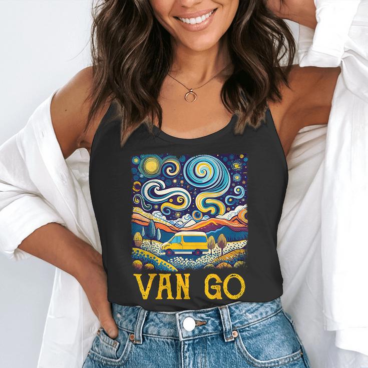 Van Go Vanlife Accessories Artist Art Teacher Flowy Tank, funny gift Van Go Vanlife Accessories Artist Art Teacher Flowy Tank, funny gift