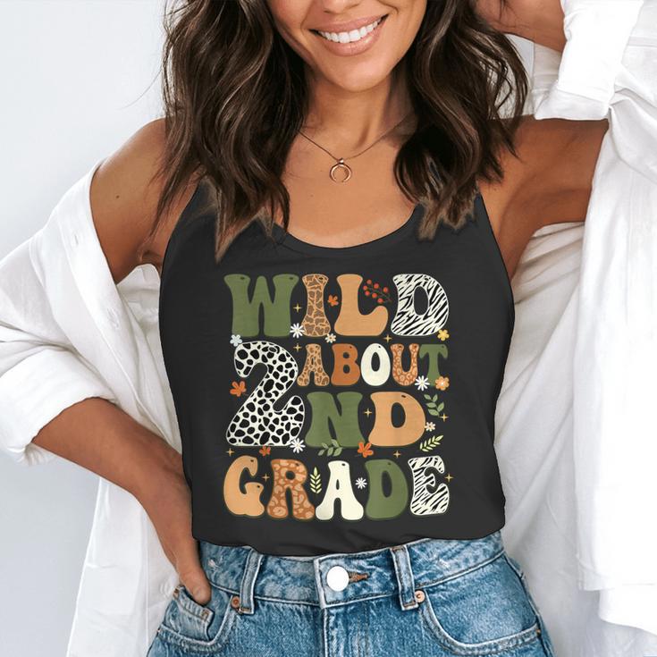 Wild About 2nd Grade Teacher Student First Day Of School Flowy Tank, funny gift Wild About 2nd Grade Teacher Student First Day Of School Flowy Tank, funny gift