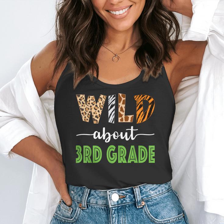 Wild About 3rd Grade Teacher Student Third Grade Zoo Safari Men Women Girls Kids Flowy Tank, funny gift Wild About 3rd Grade Teacher Student Third Grade Zoo Safari Men Women Girls Kids Flowy Tank, funny gift