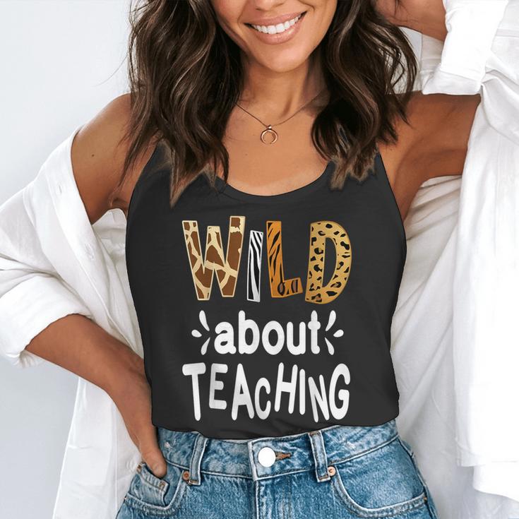 Wild About Teaching Teacher Student First Day Of School Flowy Tank, funny gift Wild About Teaching Teacher Student First Day Of School Flowy Tank, funny gift