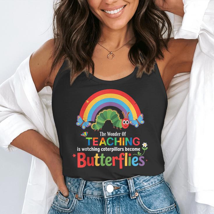 The Wonder Of Teaching Is Watching Caterpillars Teacher Flowy Tank, funny gift The Wonder Of Teaching Is Watching Caterpillars Teacher Flowy Tank, funny gift