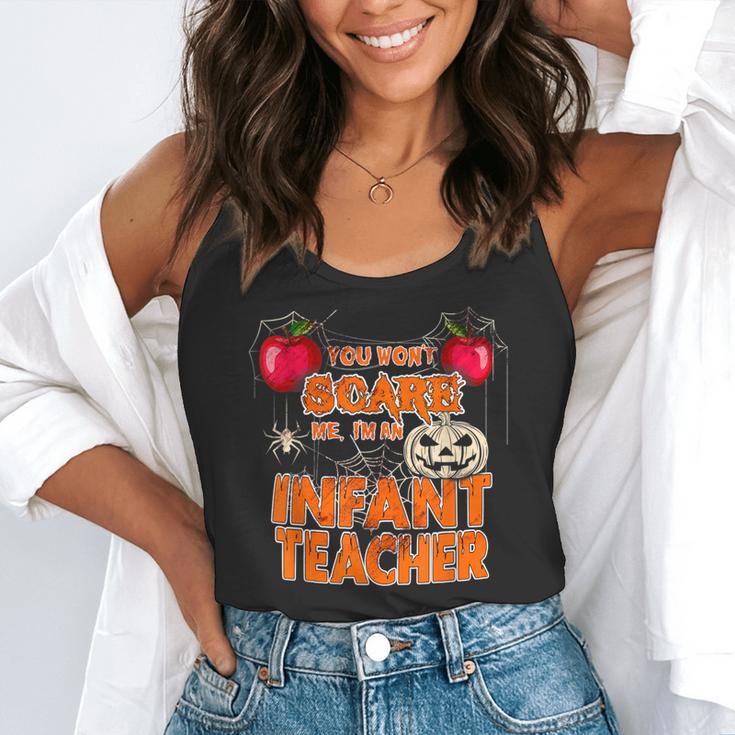 You Won't Scare Me I'm An Infant Teacher Men Women Flowy Tank, funny gift You Won't Scare Me I'm An Infant Teacher Men Women Flowy Tank, funny gift
