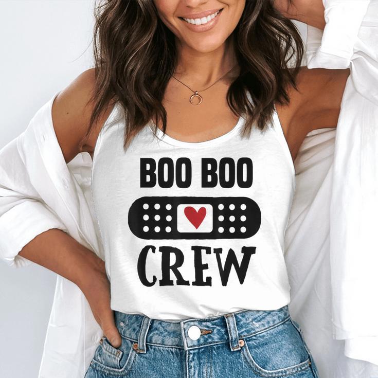 Boo Boo Crew First Aid School Nurse Day Care Teacher Flowy Tank, funny gift