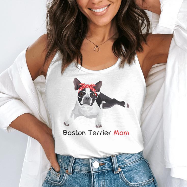 Boston Terrier Mom Bandana Boston Terrier Dog Flowy Tank, funny gift
