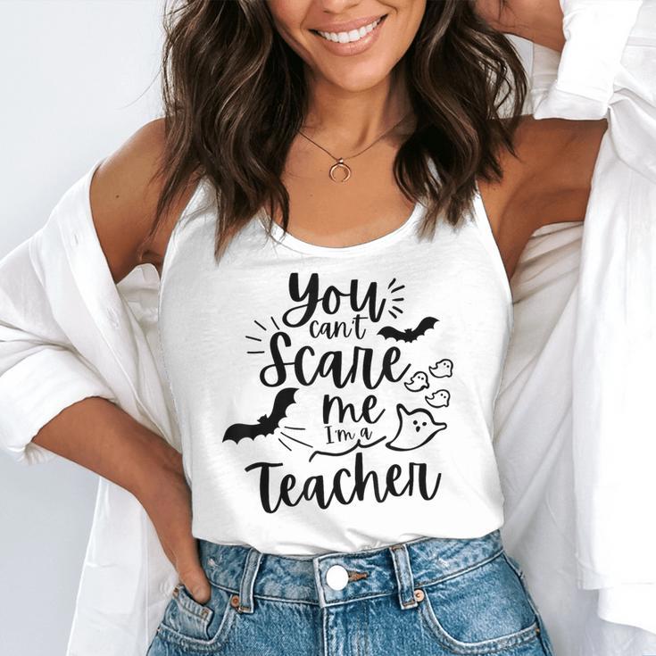 You Can't Scare Me I'm a Teacher Flowy Tank, funny gift You Can't Scare Me I'm a Teacher Flowy Tank, funny gift
