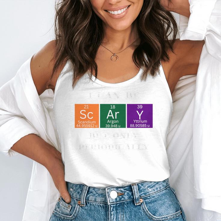Chemisty Science Teacher Periodic Table Halloween Flowy Tank, funny gift