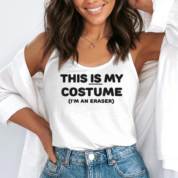 THIS IS MY COSTUME Eraser Teacher Halloween Costume Flowy Tank, funny gift THIS IS MY COSTUME Eraser Teacher Halloween Costume Flowy Tank, funny gift