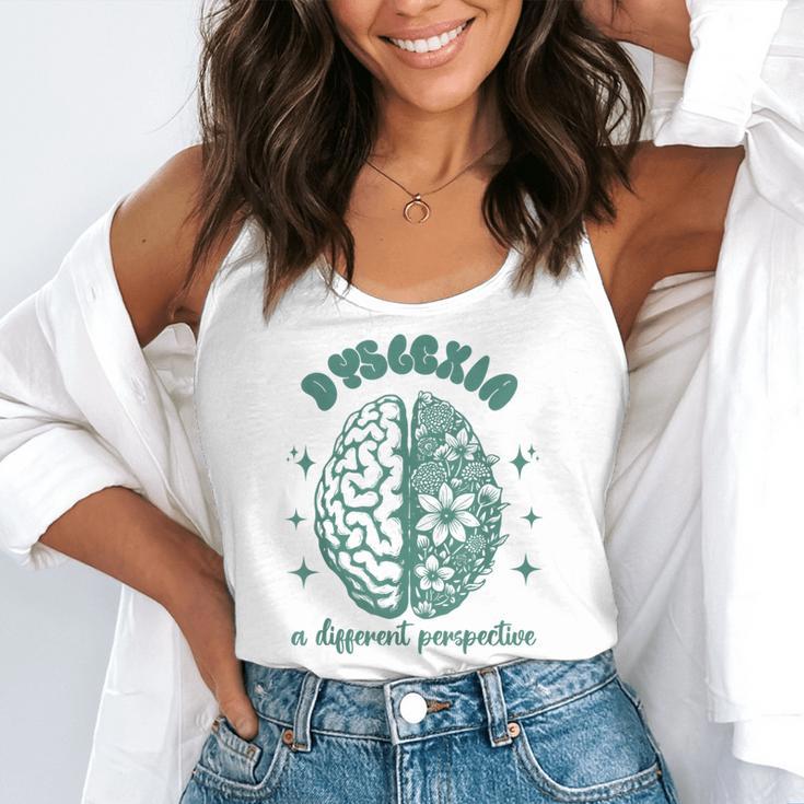Dyslexia A Different Perspective Dyslexia Specialist Teacher Flowy Tank, funny gift Dyslexia A Different Perspective Dyslexia Specialist Teacher Flowy Tank, funny gift