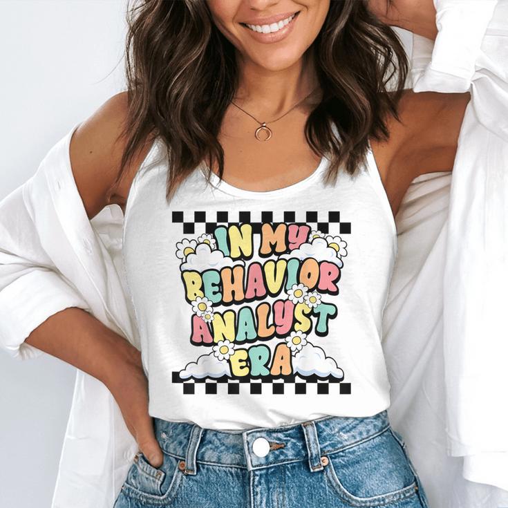 Groovy ABA RBT Therapist In My Behavior Analyst Era Teacher Flowy Tank, funny gift