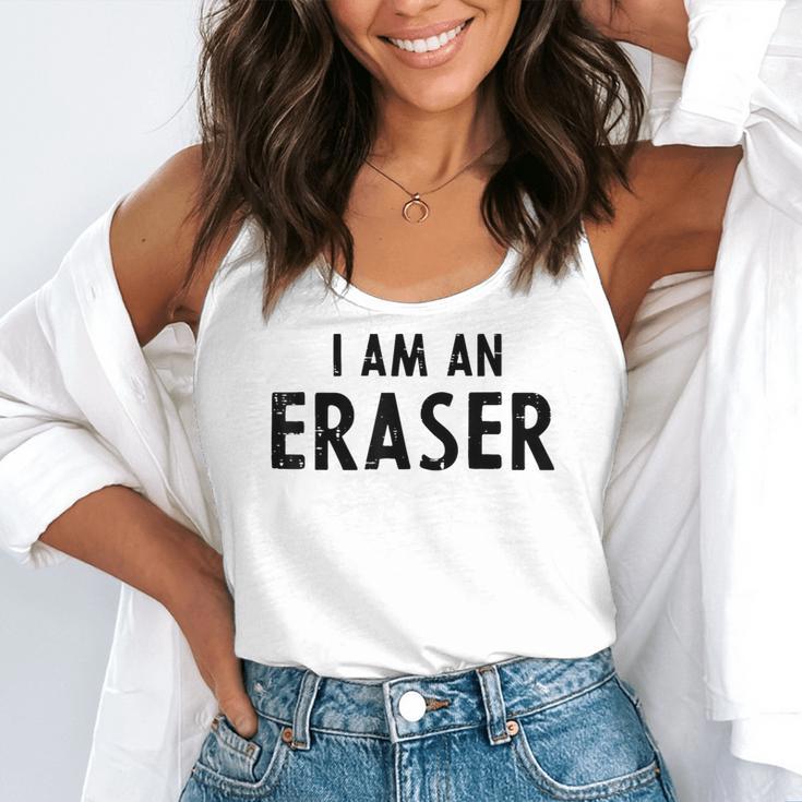 Halloween Teacher Im An Eraser Costume Kids Men Women Flowy Tank, funny gift