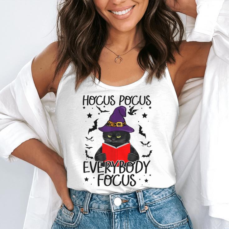 Hocus Pocus Everybody Focus Halloween Teacher For Men Women Flowy Tank, funny gift Hocus Pocus Everybody Focus Halloween Teacher For Men Women Flowy Tank, funny gift