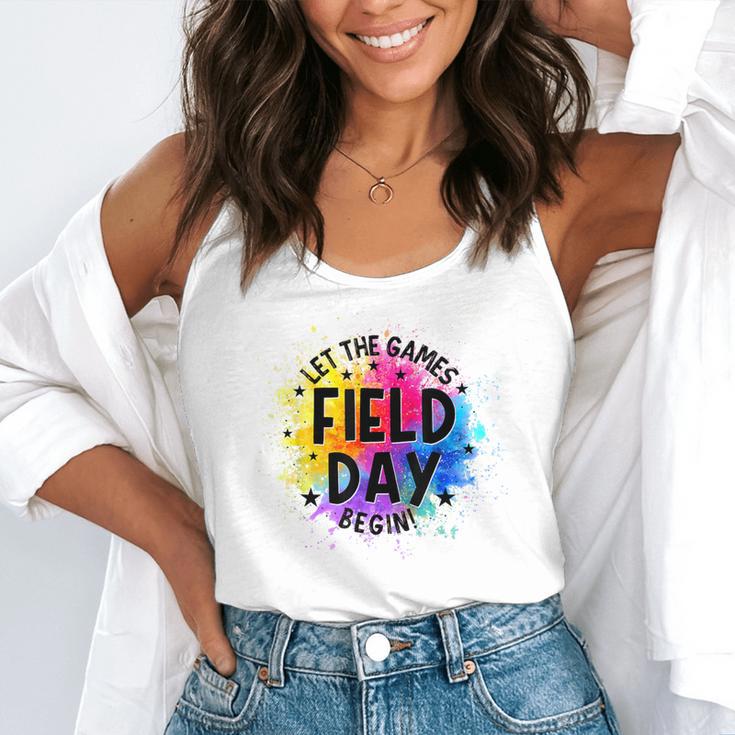 Let The Games Begin Field Day Fun Day Teachers Boys Girls Flowy Tank, funny gift Let The Games Begin Field Day Fun Day Teachers Boys Girls Flowy Tank, funny gift