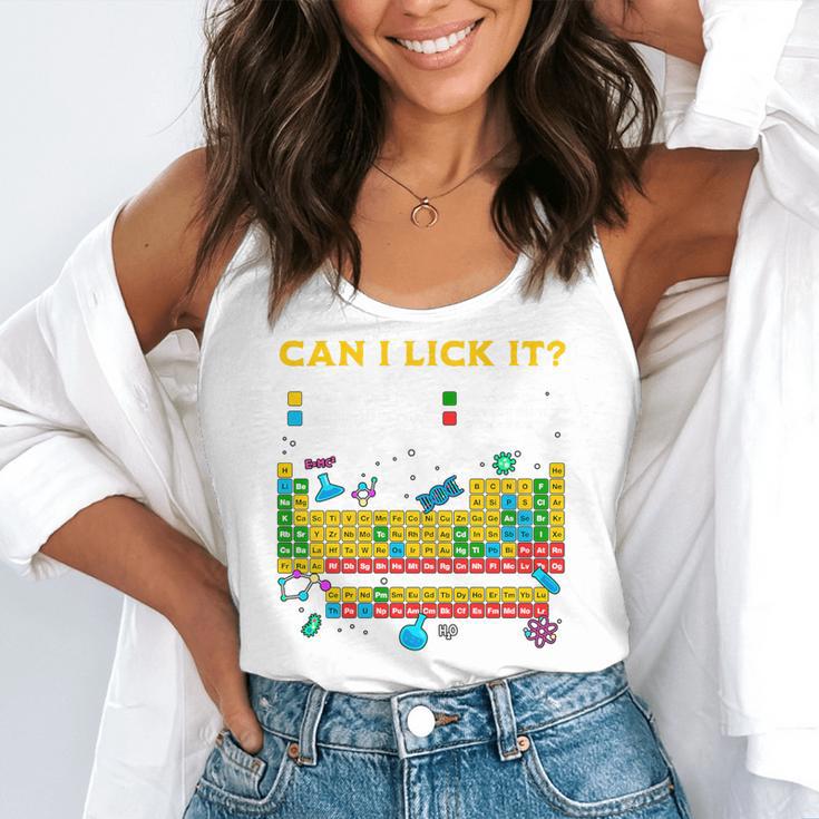 Can I Lick It Periodic Table Science Teacher Student Premium Tri-Blend Flowy Tank, funny gift Can I Lick It Periodic Table Science Teacher Student Premium Tri-Blend Flowy Tank, funny gift