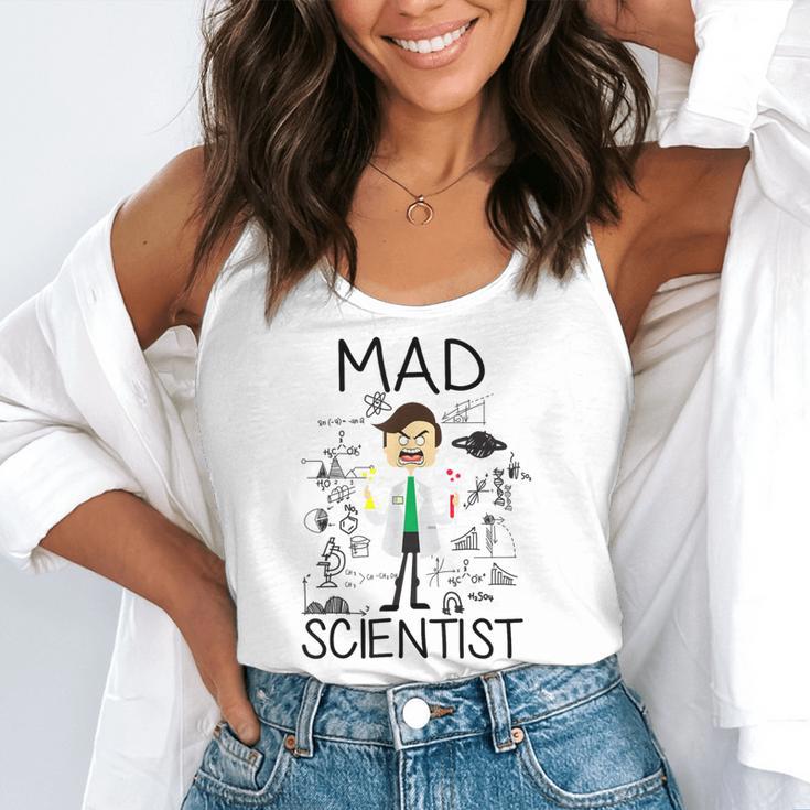 Mad Scientist Shirt Kids Boys Youth Science Teacher Flowy Tank, funny gift