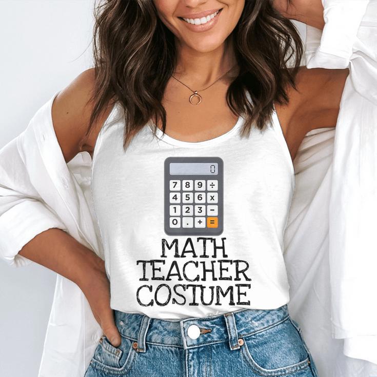 Math Teacher Costume Tshirt Halloween High School Calculator Flowy Tank, funny gift Math Teacher Costume Tshirt Halloween High School Calculator Flowy Tank, funny gift