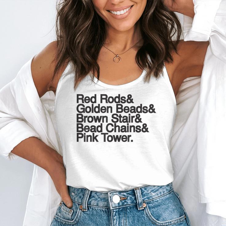Montessori Helvetica Education Teacher Flowy Tank, funny gift Montessori Helvetica Education Teacher Flowy Tank, funny gift