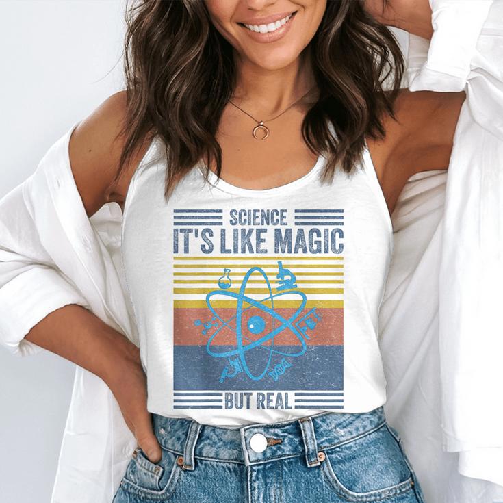 Science It's Like Magic But Real Science Teacher Geek Nerd Flowy Tank, funny gift Science It's Like Magic But Real Science Teacher Geek Nerd Flowy Tank, funny gift