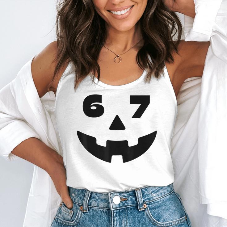 Six Seven Halloween Costume For Students Teachers 6 7 Flowy Tank, funny gift