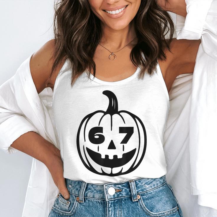 Six Seven Halloween Costume For Students Teachers Flowy Tank, funny gift