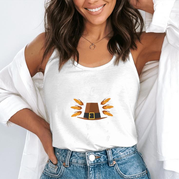 I Teach The Cutest Pre-K Pilgrims Thanksgiving Teacher Item Flowy Tank, funny gift