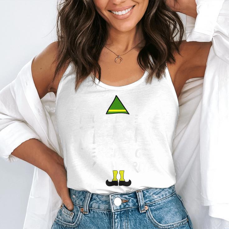 Teacher Christmas Teaching Is My Favorite Flowy Tank, funny gift