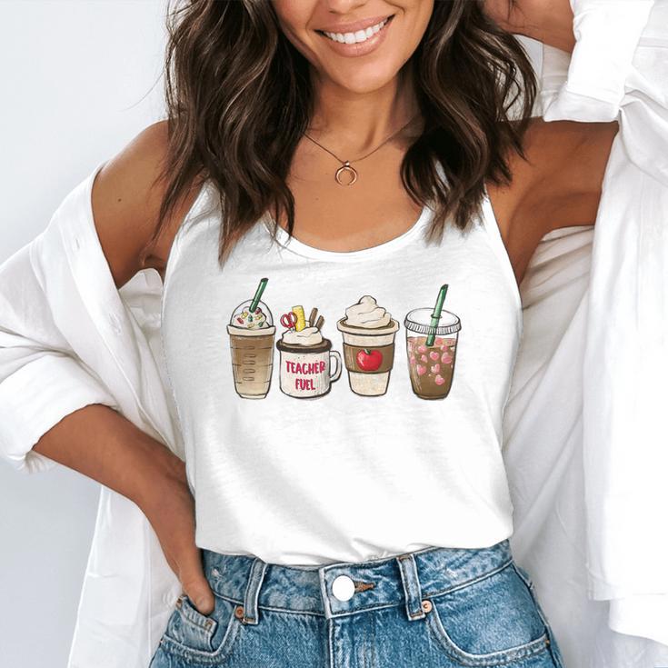 Teacher Fuel Coffee Teacher Mug Latte Iced Coffee Fall Flowy Tank, funny gift Teacher Fuel Coffee Teacher Mug Latte Iced Coffee Fall Flowy Tank, funny gift