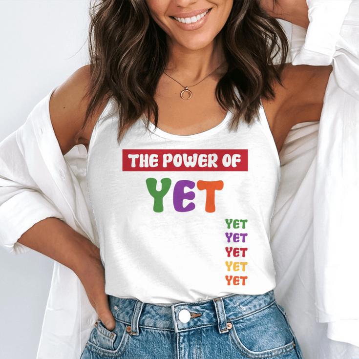 Teacher Growth Mindset Power Of Yet Flowy Tank, funny gift Teacher Growth Mindset Power Of Yet Flowy Tank, funny gift