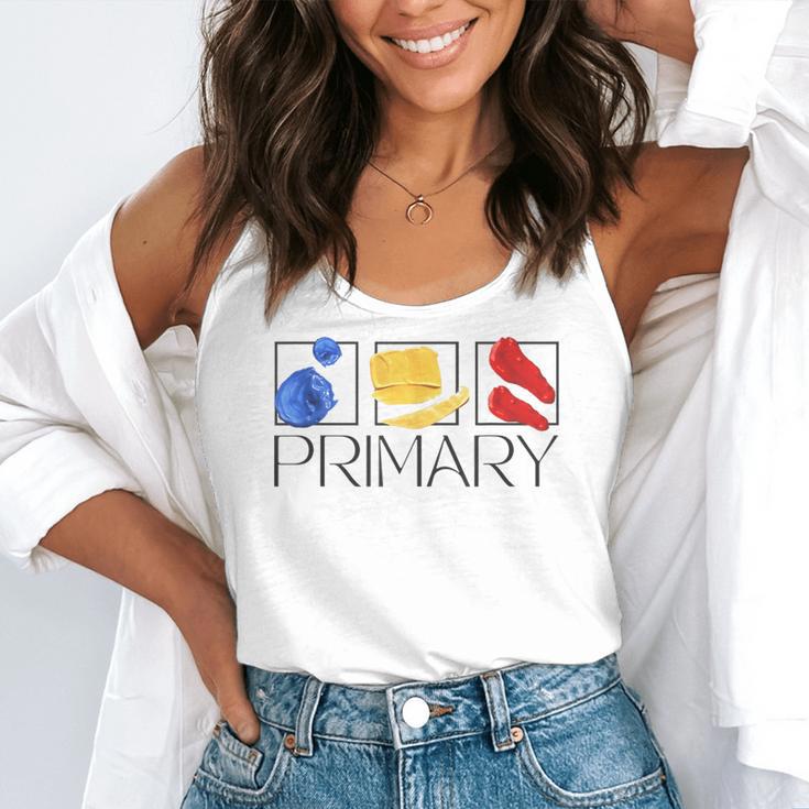 Women Art Teacher Back To School Artist Primary Color Theory Flowy Tank, funny gift Women Art Teacher Back To School Artist Primary Color Theory Flowy Tank, funny gift