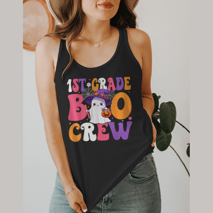1st Grade Boo Crew Halloween First Grade Halloween Teacher Flowy Tank, funny design 1st Grade Boo Crew Halloween First Grade Halloween Teacher Flowy Tank, funny design