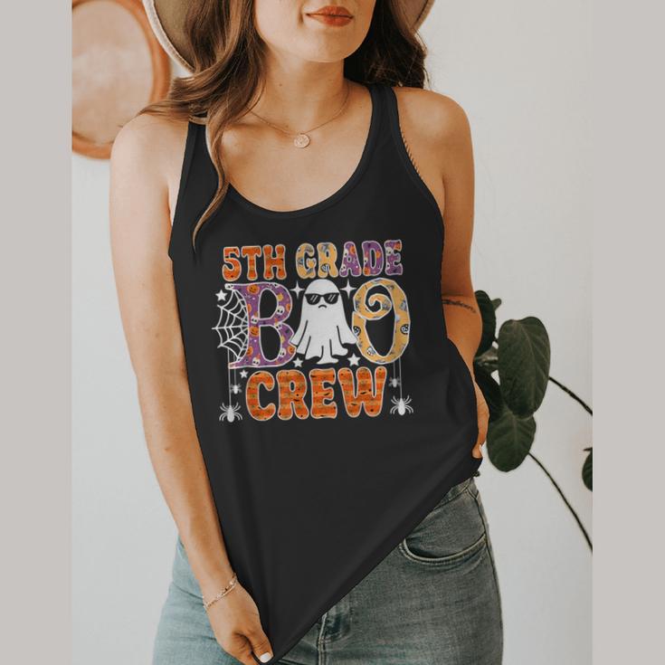 5th Grade Boo Crew Halloween Teachers Students Flowy Tank, funny design