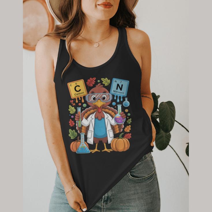 67 Chemistry Science Teacher Periodic Table Thanksgiving Flowy Tank, funny design