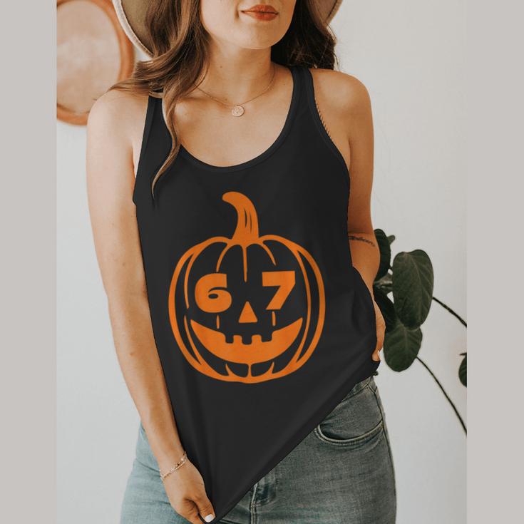 67 Six Seven Halloween Costume For Students Teachers Flowy Tank, funny design 67 Six Seven Halloween Costume For Students Teachers Flowy Tank, funny design