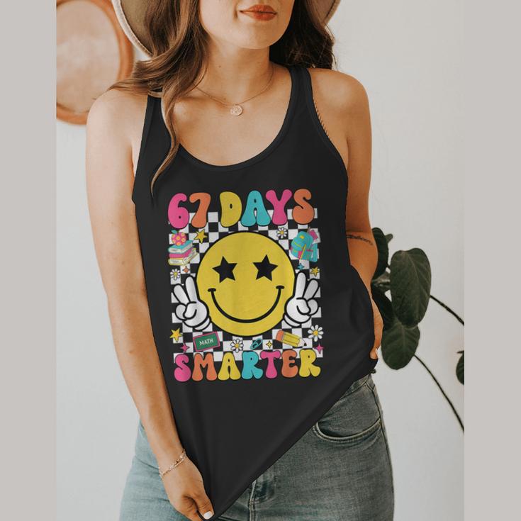 67th Day Of School Shirt 67 Days Smarter Teacher Boy Girls Flowy Tank, funny design 67th Day Of School Shirt 67 Days Smarter Teacher Boy Girls Flowy Tank, funny design