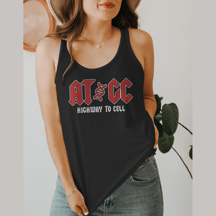 ATGC Teacher Student Biology Flowy Tank, funny design