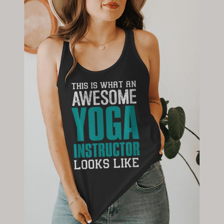 This Is What An Awesome Yoga Instructor Yoga Teacher Flowy Tank, funny design This Is What An Awesome Yoga Instructor Yoga Teacher Flowy Tank, funny design