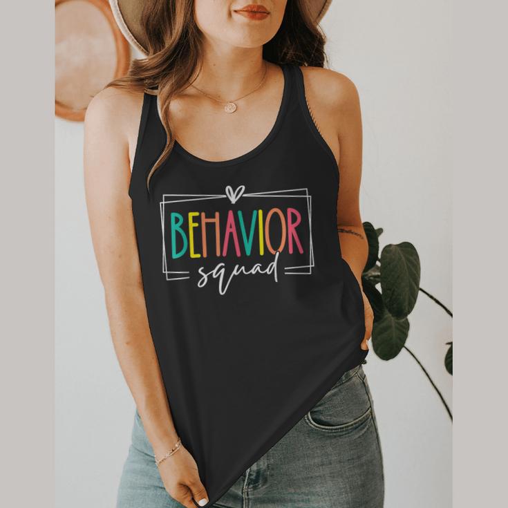 Behavior Squad School Counselor SPED Teacher Kids Women Men Flowy Tank, funny design Behavior Squad School Counselor SPED Teacher Kids Women Men Flowy Tank, funny design